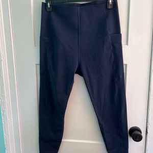 Sweaty Betty Navy 7/8 Leggings XXL